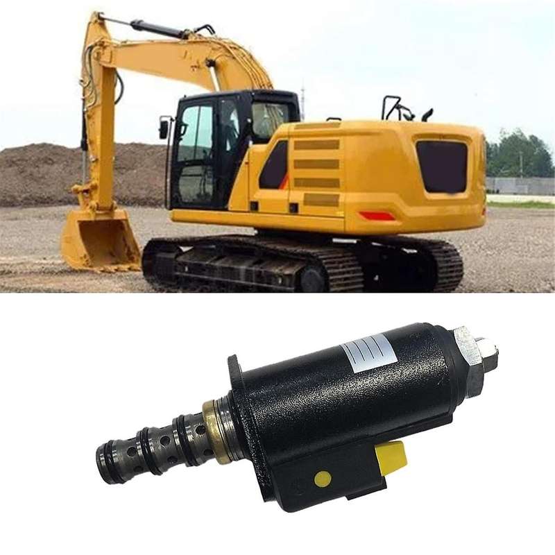 24V Solenoid Valve 1119916 -9916 SKY5P-12-D for CAT Excavator 320 200B 320D 320C Hydraulic Pump Sole