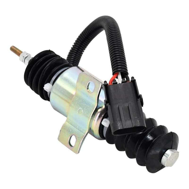 24V Stop Solenoid Flameout Solenoid Valve 11033954 for Wheel Loader L120B L120C L150 L150C L180 L90
