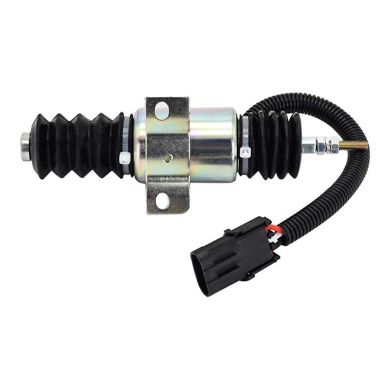 24V Stop Solenoid Flameout Solenoid Valve 11033954 for Wheel Loader L120B L120C L150 L150C L180 L90