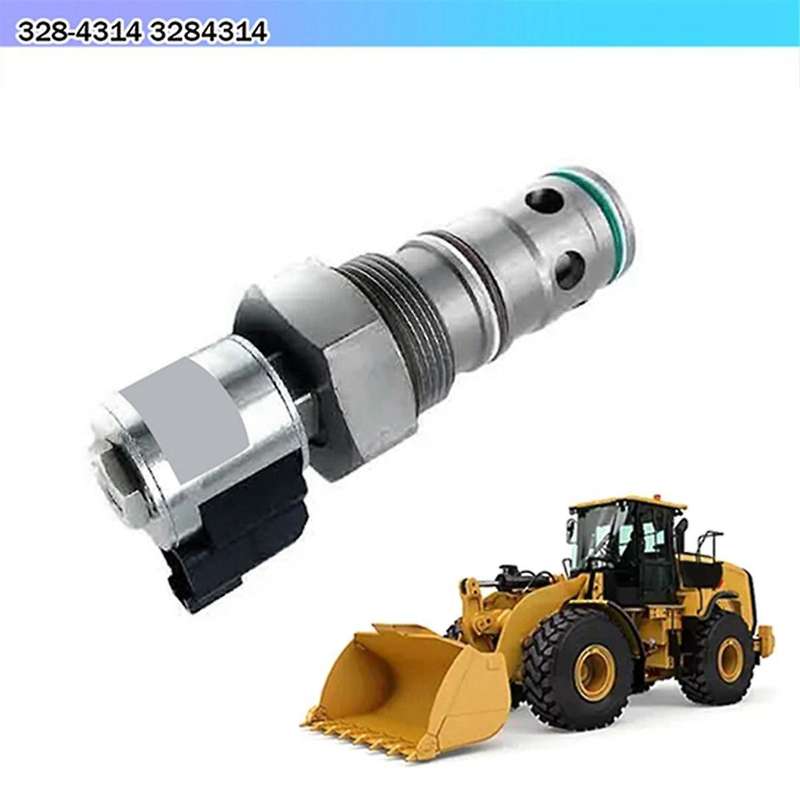 24V Solenoid Valve 328-4314 3284314 CA3284314 for Engine C18 C9.3 C11 Wheel Type Loader 950H