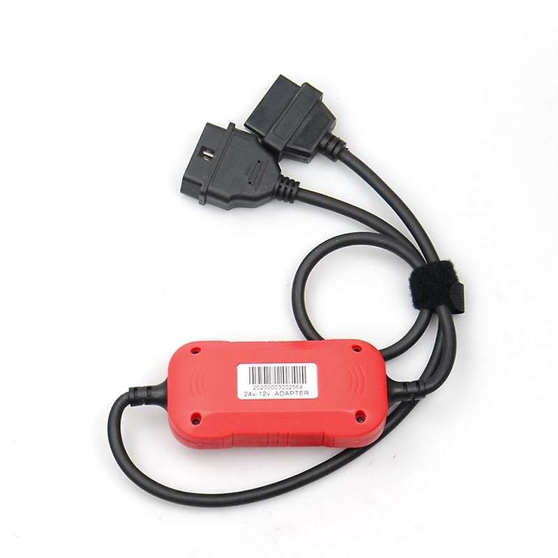 24v to 12v Cable Heavy Duty Truck Adapter for Easydiag Thinkdiag X431 Truck Converter Hd Connector 1