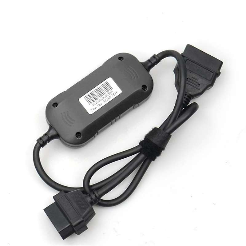24v to 12v Cable Heavy Duty Truck Adapter for Easydiag Thinkdiag X431 Truck Converter Hd Connector