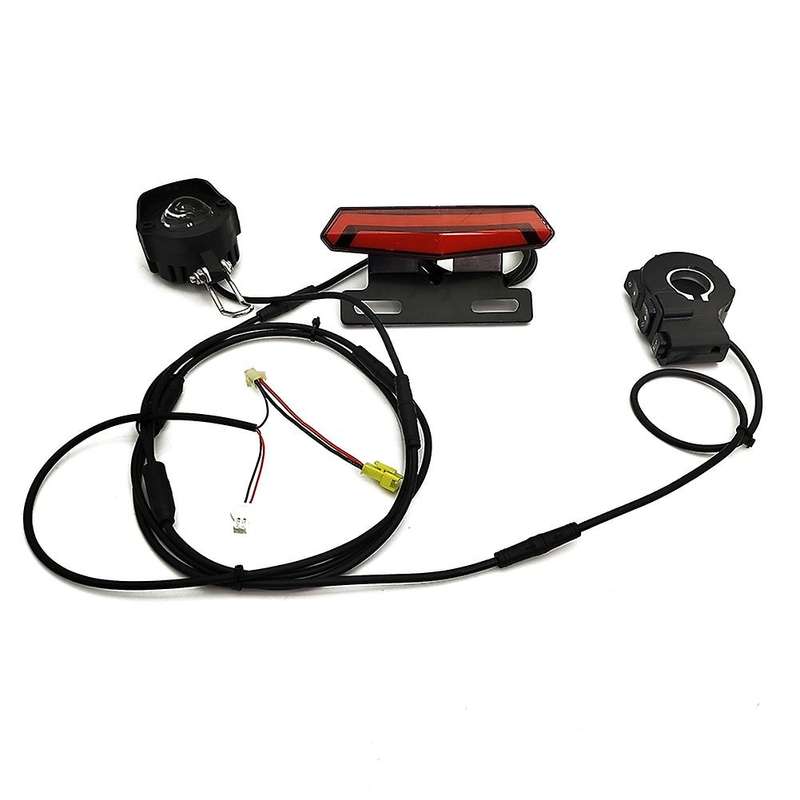24V/36V/48V/60V Horn Steering 9W Brake Light Waterproof Line Light Group for BBS01 BBS02,SM
