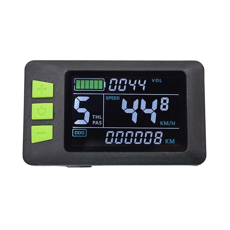 24V-60V LCD Display P3C Color Screen Meter Electric Bicycle Meter Suitable for Electric Scooter (5-c