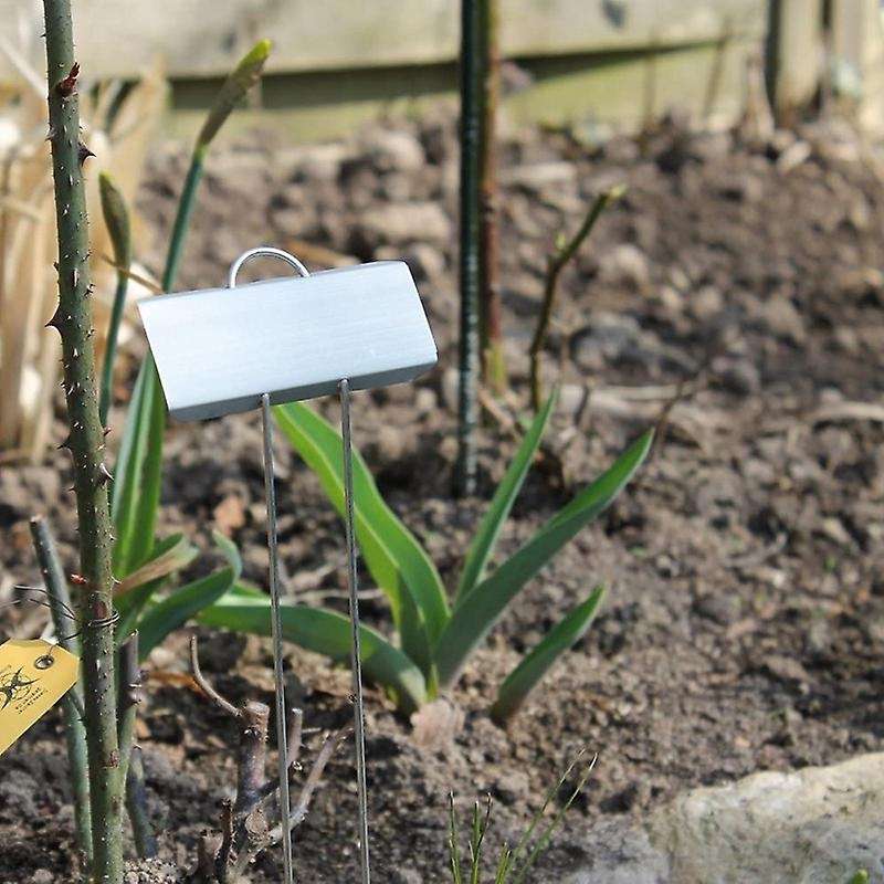 25 Packs Of Metal Plant Labels, Garden Flower Potted Plant Signs, Waterproof Plant Sign