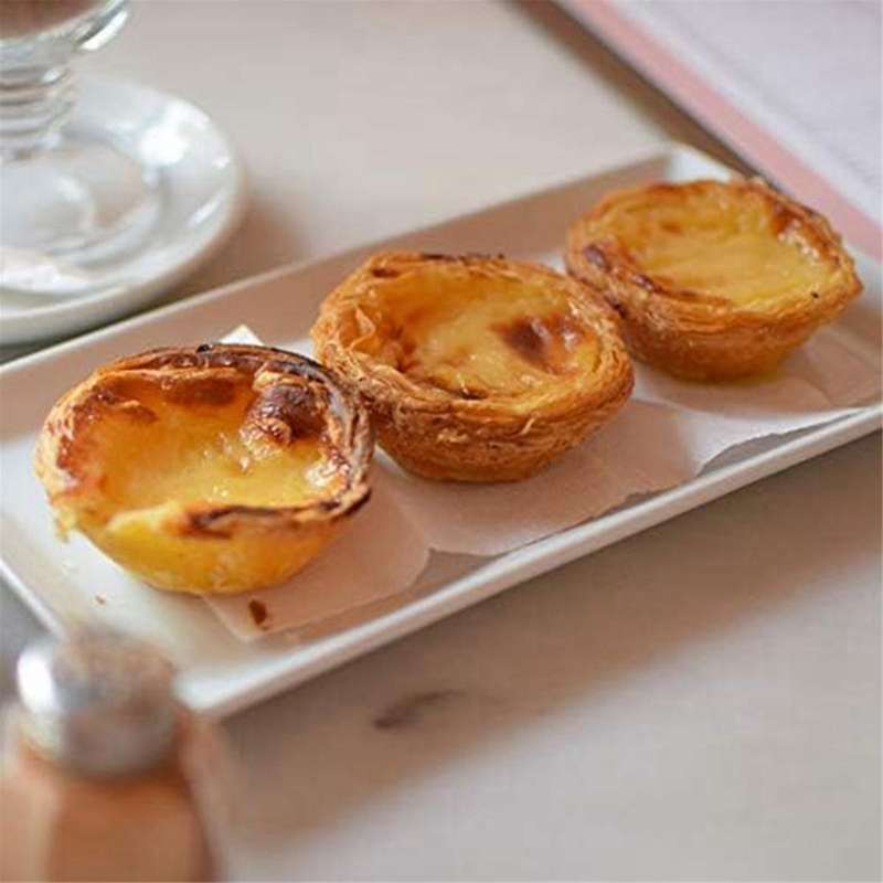 25 Pack Egg Tart Mold Egg Tart Cup Egg Tart Base, Round Resuable Nonstick (aluminum)