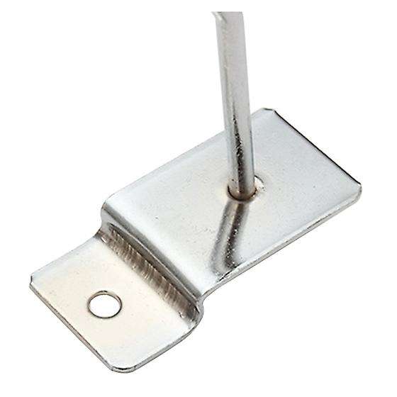 25 X Single Hook Pin Shop Display Fitting Prong Hanger 50mm