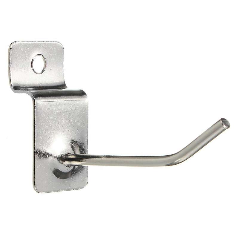 25 X Single Hook Pin Shop Display Fitting Prong Hanger 50mm