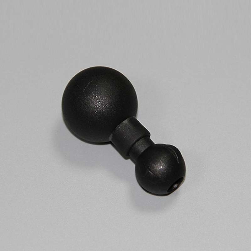 25.4mm to 17mm Composite Extension Ball Adapter for Dual Ball Socket Mounting Brackets