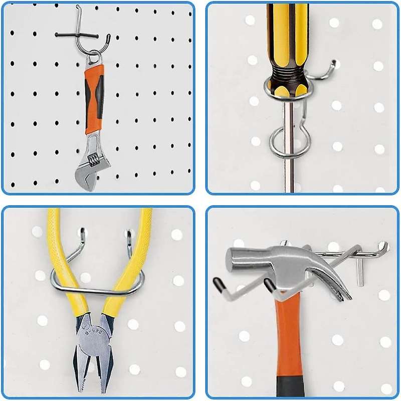 251PCS Accessories Organizer Kit,for Tools, 1/8 and 1/4 Inch Hooks Assortment,for Hanging Storage