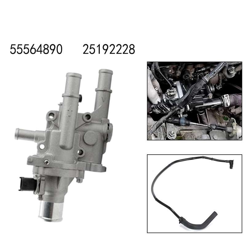 25192228 Engine Coolant Thermostat Housing +Pipe Hose Kit for Sonic Tracker 55564890