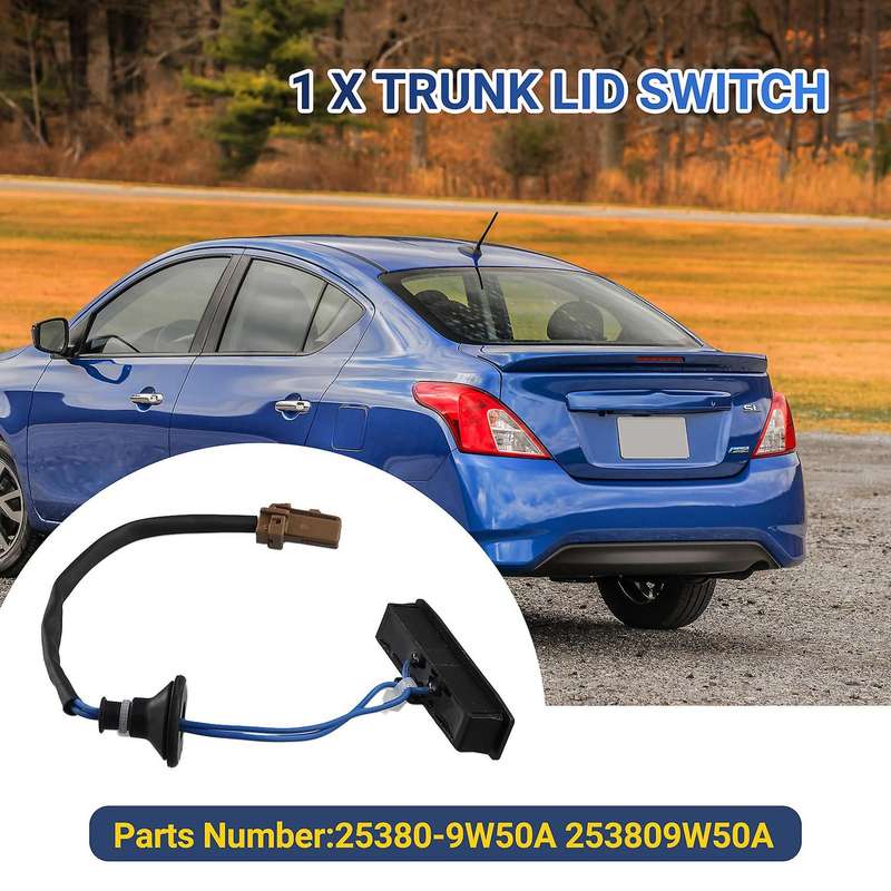 25380-9W50A Car Rear Trunk Lid Switch for SL 2012-2019 253809W50A