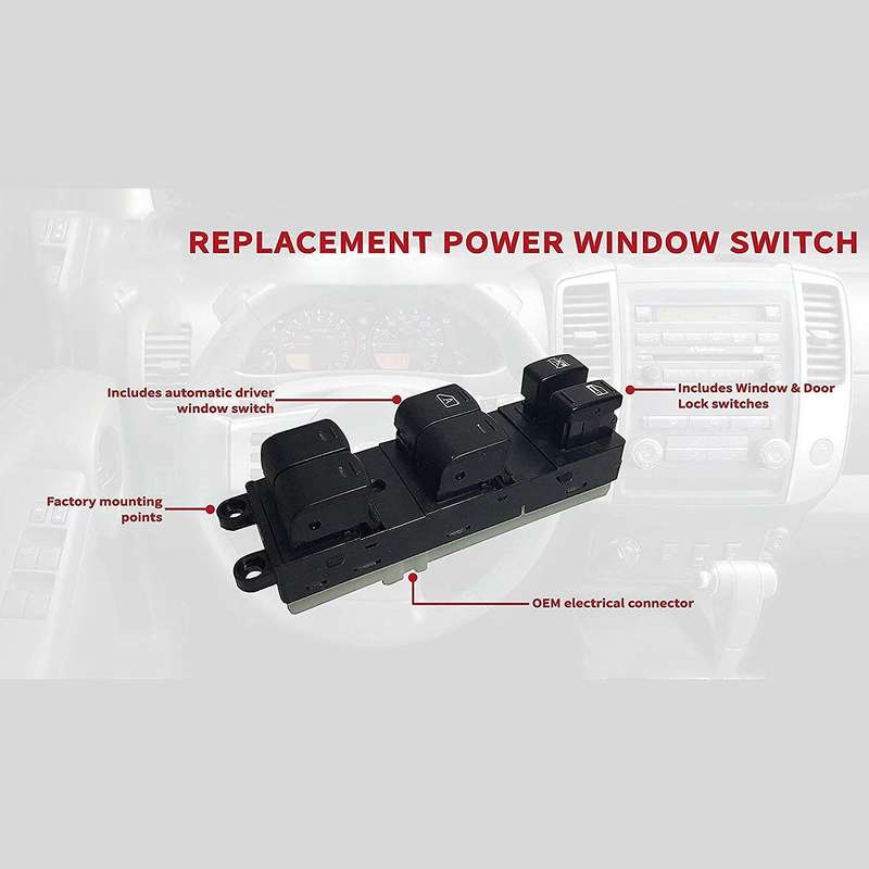 25401-EA003 Driver Window Switch for Frontier Replaces