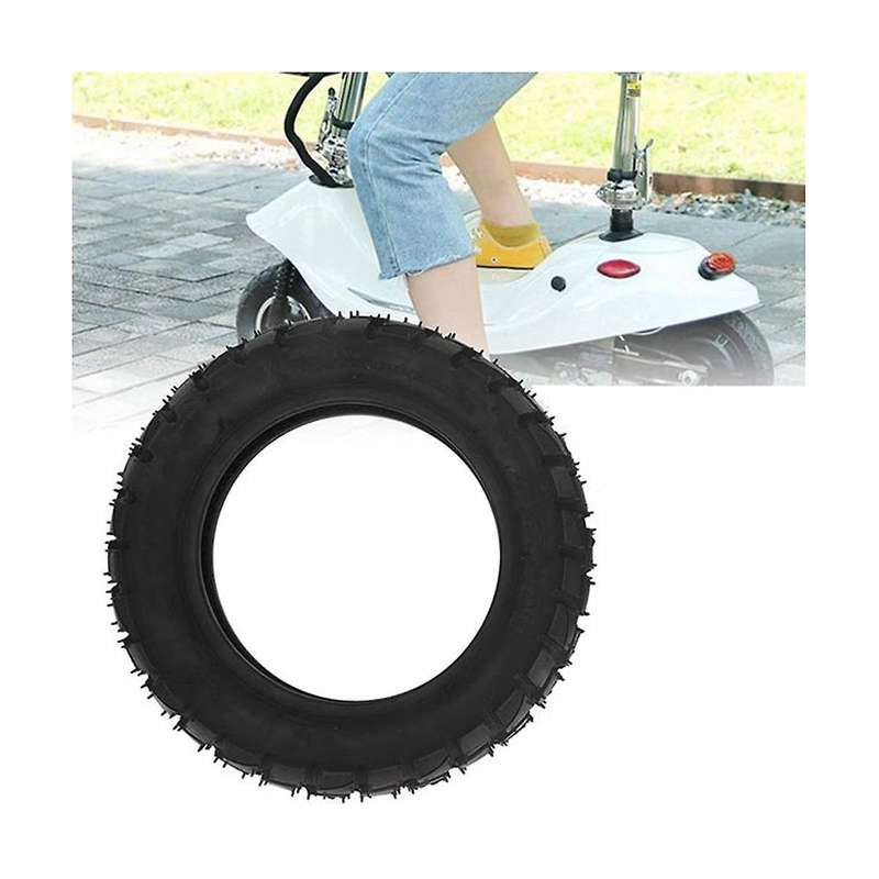 255x80mm Electric Scooter Tire for 10x Dualtron 10 Inch Thickened and Widened Off-road Tire Black