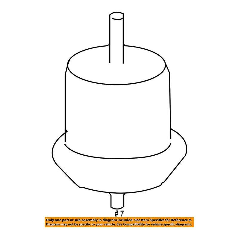 25840450 Gearbox Foot Glue Engine Front Bracket Machine Foot Pad Automotive Supplies