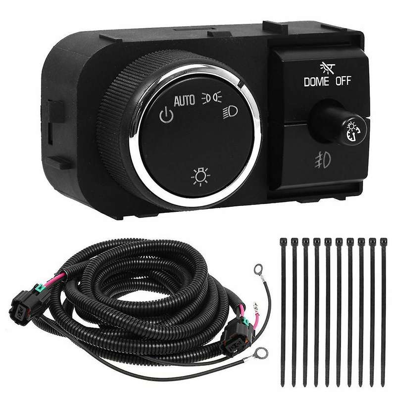 25858705 Car Fog Light Wiring Harness & Switch for 07-14 Chevy Silverado 07-13