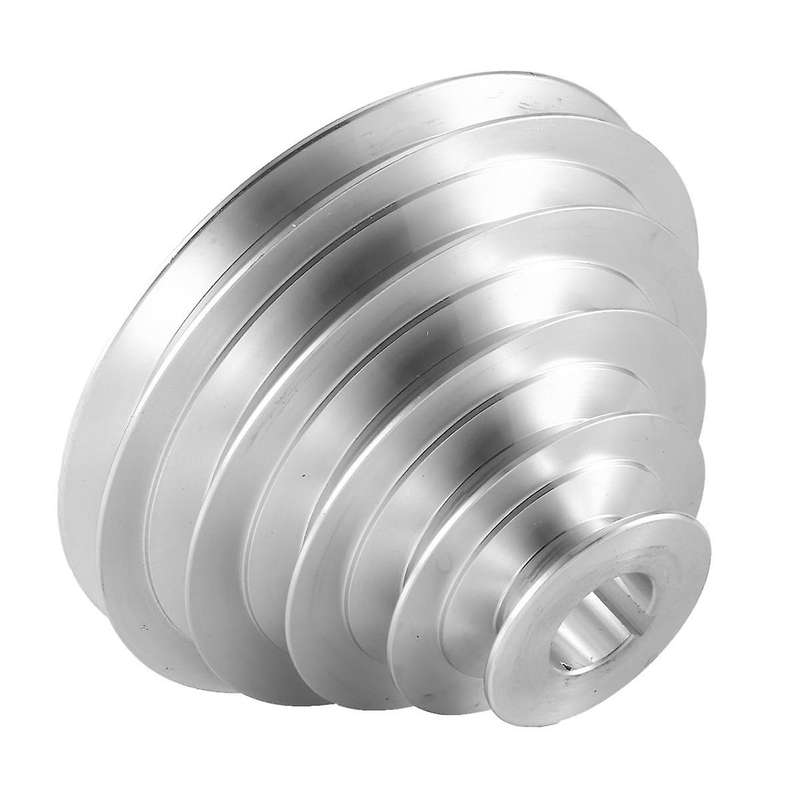 25mm Bore Aluminum Pagoda Wheel A Type 5 Step Pagoda Pulley Wheel for Timing Belt