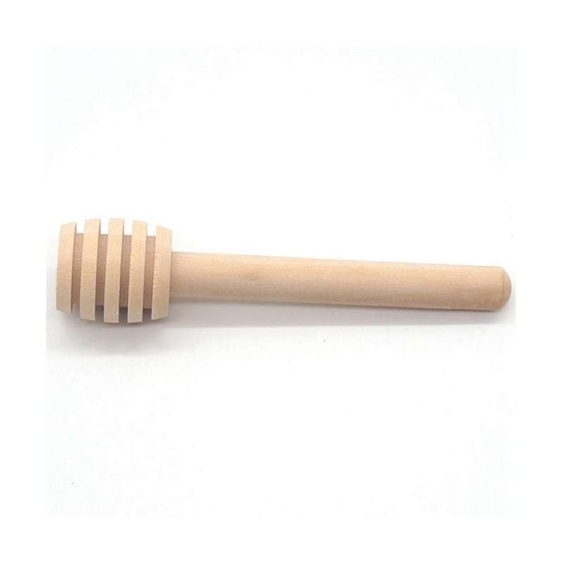 25pcs Long Handle Wood Honey Spoons Mixing Sticks Dipper Honey Extractor for Jar Coffee Milk Tea Su