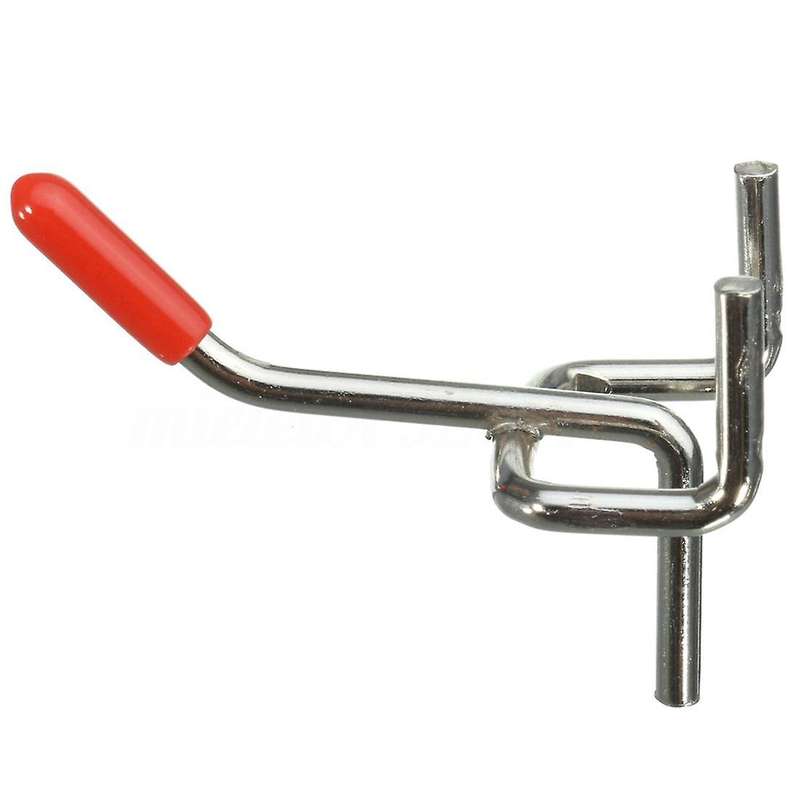 25x Single Hooks 50mm Board Slat Wall Retail Display Shop Peg Fits 25mm