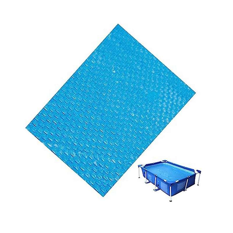 260x170cm Pool Cover Rectangular Pool Bubble Cover Insulation Dustproof Canvas Pool Blanket Pool Acc