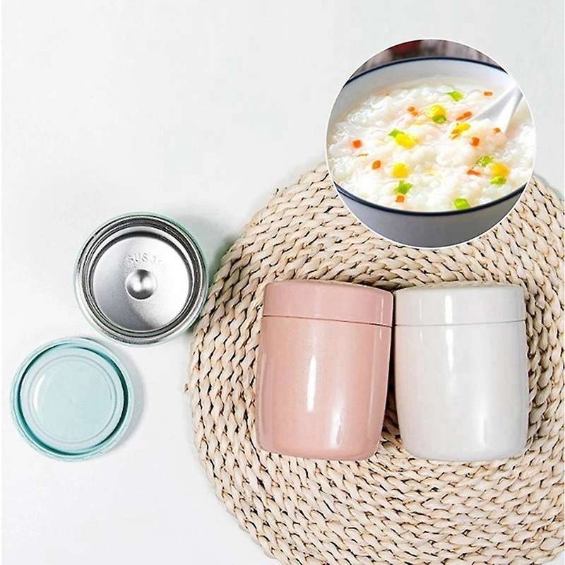 260ML Mini Food Cup Lunch Box Stainless Steel Food Soup Containers Vacuum Flask Cup for Breakfast-2