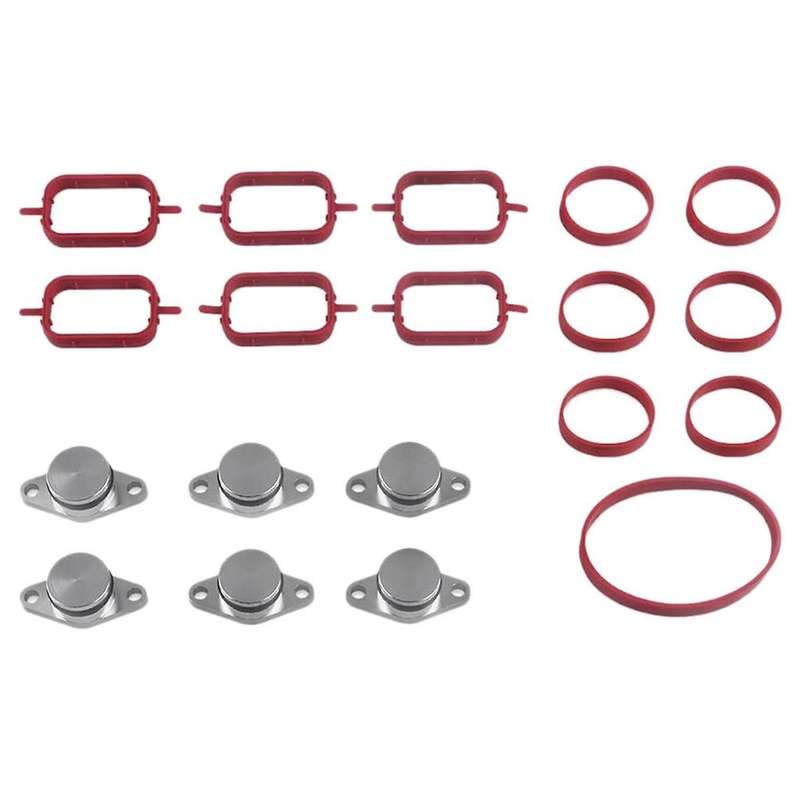 26Pcs Intake Manifold Seal Gasket Kit 11612246945 11617790198 for 3 5 6 7 Series E61 E63 E70 E83 E90
