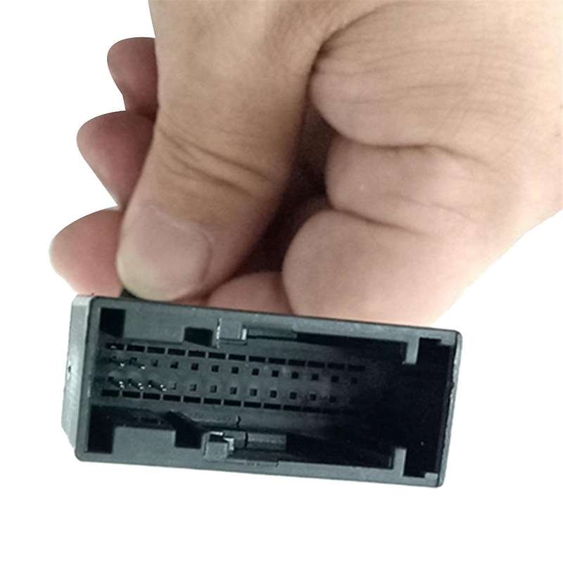 26PIN RGB Decoder RGB to CVBS(AV) Conversion Box Adapter for CC Golf 6 Magotan Car Camera
