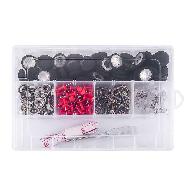 272Pcs Car Ceiling Repair Rivets Car Roof Repair Rivet Kit with Torsion Pin and Installation Tool Ki