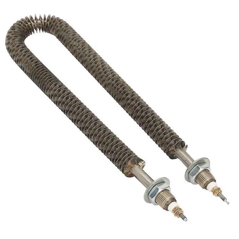 27cm/10.6 inch U Type Finned Electric Heat Tube Stainless Steel Fin Heating Elements Water Heater Ov