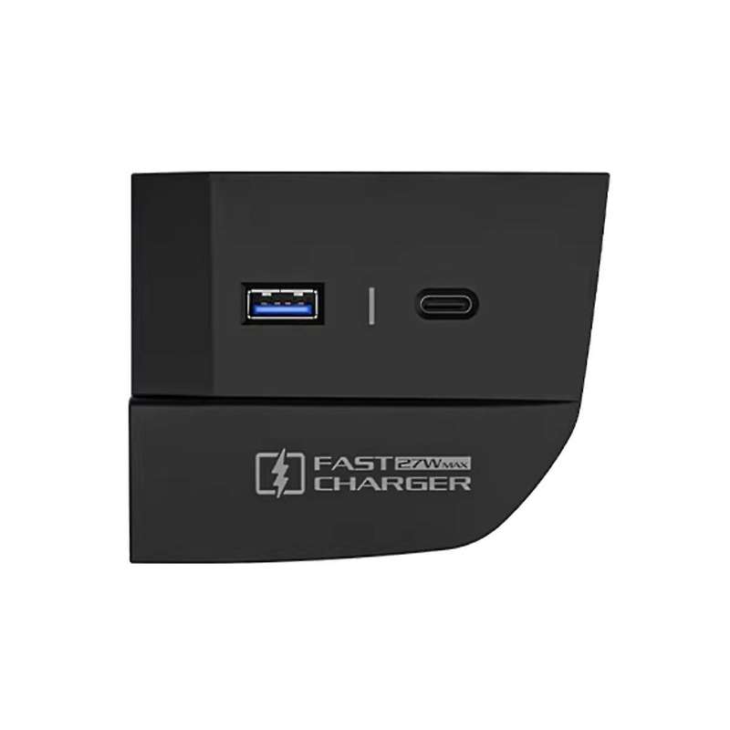 27W Car USB Type C Fast Charger Tray Pad Storage Box for X3 X4 IX3 2022 2023