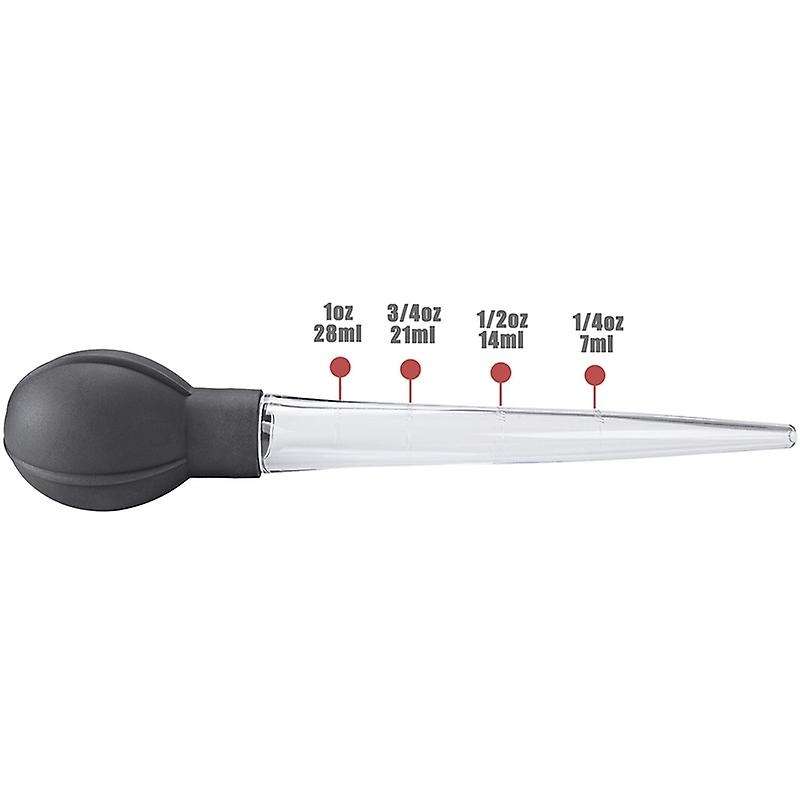 28 Ml Kitchen Cooking Gadgets Turkey Oil Dropper Chicken Barbecue Food Baster Syringe Clear Tube Pip