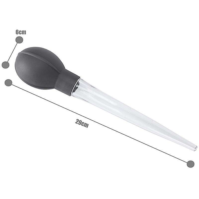 28 Ml Kitchen Cooking Gadgets Turkey Oil Dropper Chicken Barbecue Food Baster Syringe Clear Tube Pip