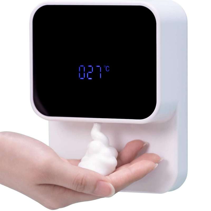 280Ml Touchless Automatic Soap Dispenser USB Rechargeable Fast Foaming Soap Dispenser for Kitchen Ba