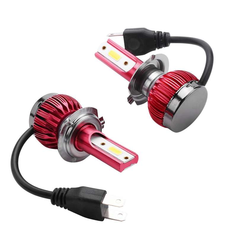 2800W Mini H7 LED Headlight Conversion Fog Bulb Kit 420000LM White 6000K X