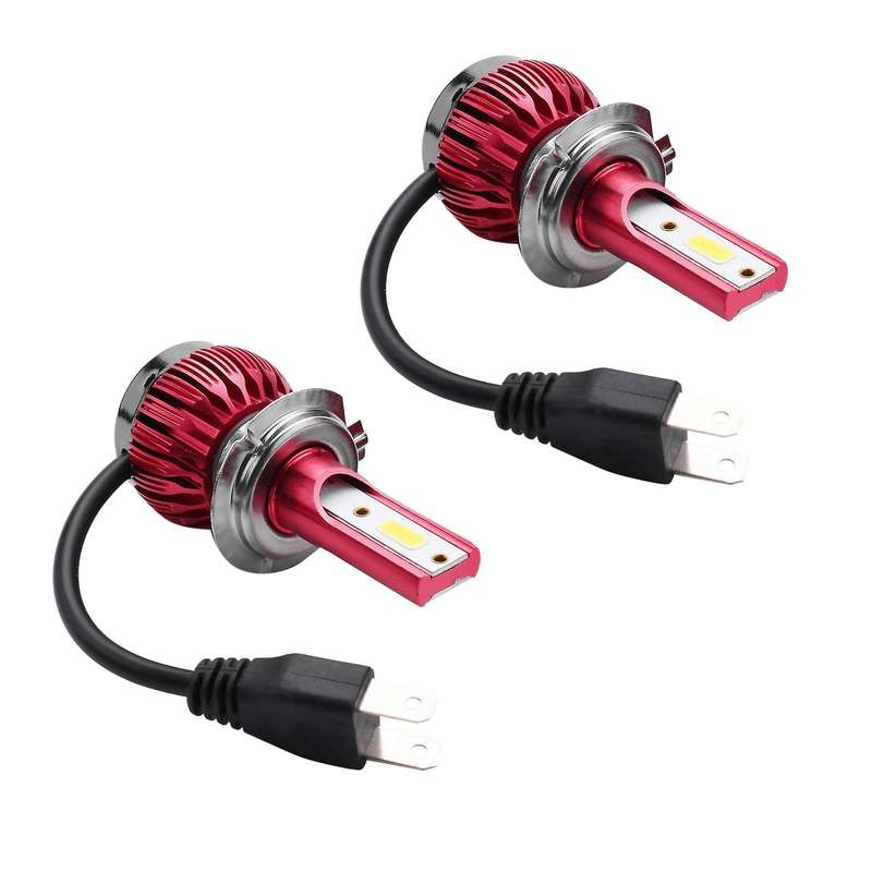 2800W Mini H7 LED Headlight Conversion Fog Bulb Kit 420000LM White 6000K X