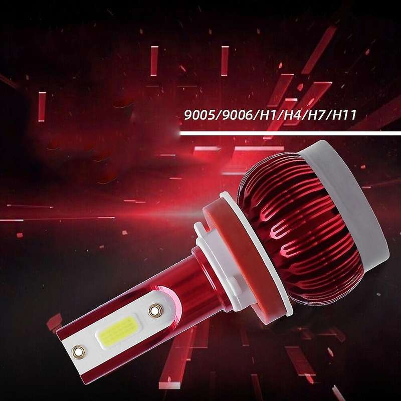 2800W Mini H8/H9/H11 LED Headlight Conversion Fog Bulb Kit 420000LM White 6000K X