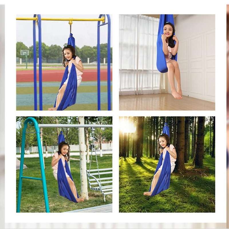 280X150cm 360 Children's Swing Hammock Indoor and Outdoor Sensory Swing Rehabilitation Training Sens