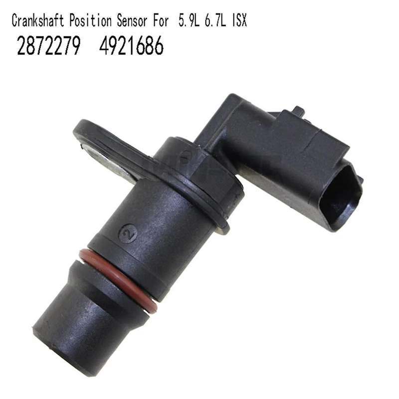 2872279 2Pcs Crankshaft Position Sensor for Ram 2500 3500 5.9L 6.7L ISX Car Auto Part 4921686