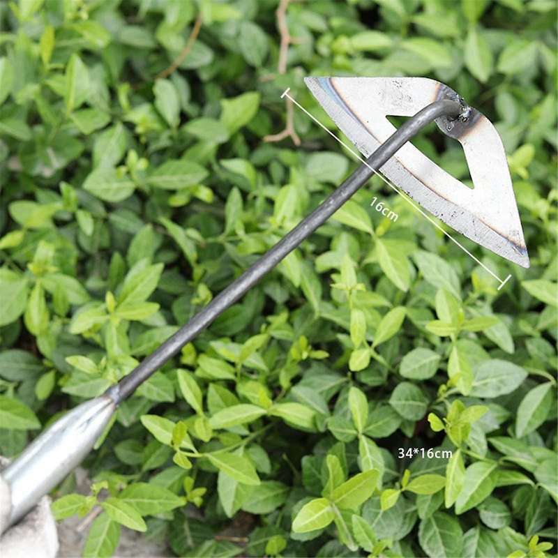 28cmx16cm Blade Quick Weeder Long Handle Blade Backyard Weeding Loose Soil Farmland Planting Hoe