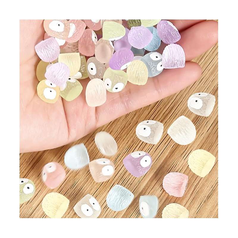 28pcs Luminous Dust Elf Colorful Luminous Luminous Mini Ornaments Miniature Landscape Diy Room Home