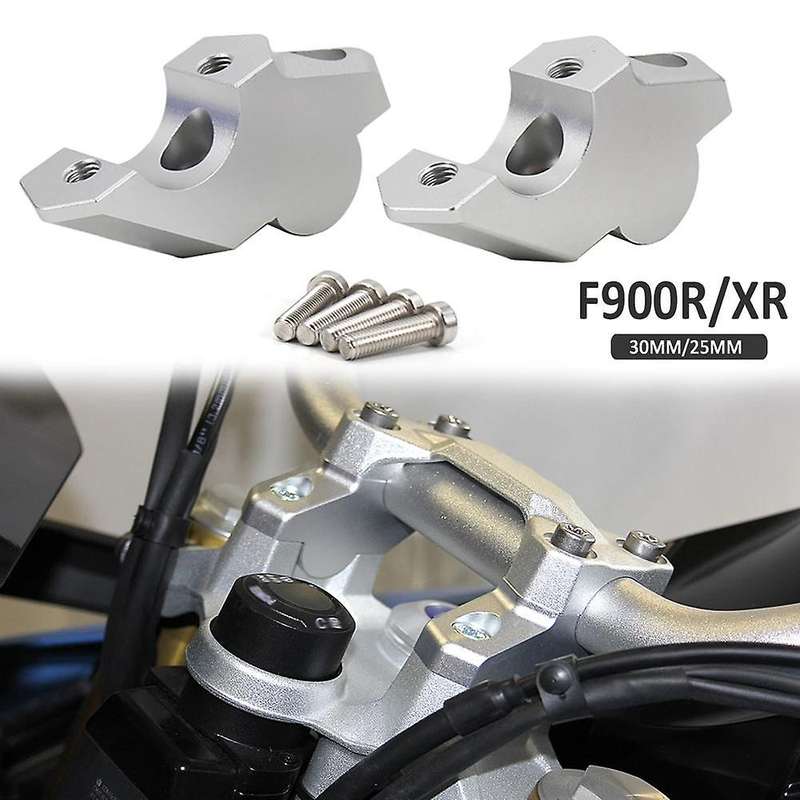28mm Handlebar Risers with Offset Height Adapter for- F900R F900XR F850GS Adventure F850GS 2018 2019