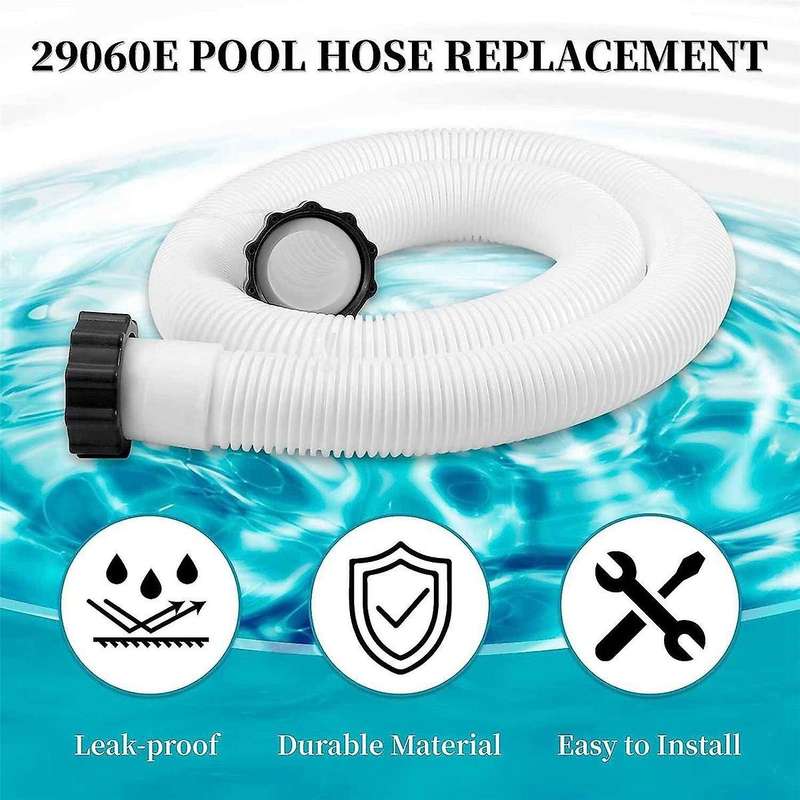 29060e 1.5inch Diameter Connection Pool Hoses for Cole Man Filter Pumps, Sand Filters & Saltwater Sy