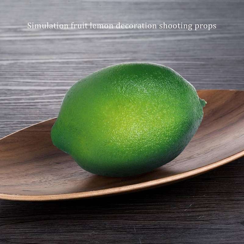 28Pcs/Set Artificial Lemons and Limes Fruits Decorative Faux Citrus Fruits Artificial Decorations f