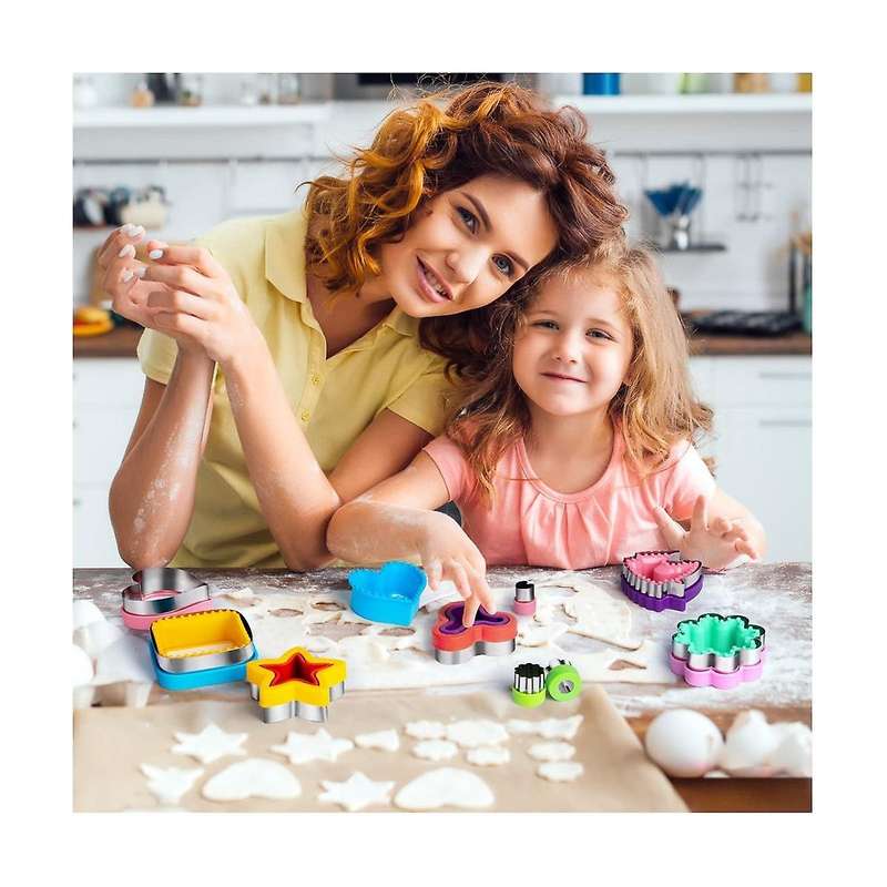 29pcs Sandwich Cutter Set Sandwich Bread Decruster Pancake Maker, Diy Cookie Cutter Bento Lunch Box