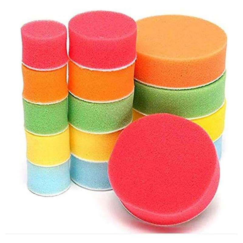 29Pcs Waxing Sponge Polishing Pad Wool Backing Plate Car Polishing Tool Set for Polisher Polishing M