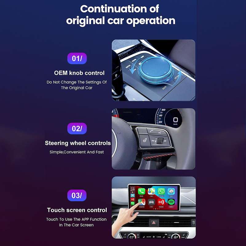 2air Carplay Wireless Android Auto Wireless Mini Adapter Plug Play for For