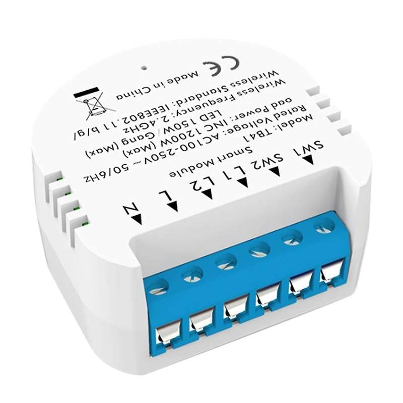 2CH WiFi/Tuya Smart Life Control Switch Breaker Smart Home Appliance Switch Traditional Switch Turn