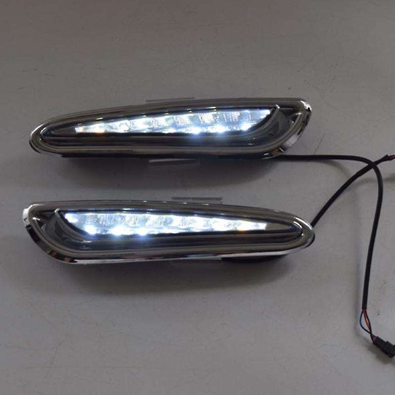 2Color Car Turn Signal Fog Lamp LED Daytime Running Light for 3 Axela DRL 2010-2013