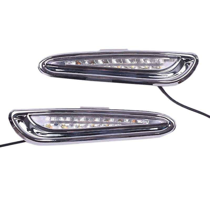 2Color Car Turn Signal Fog Lamp LED Daytime Running Light for 3 Axela DRL 2010-2013