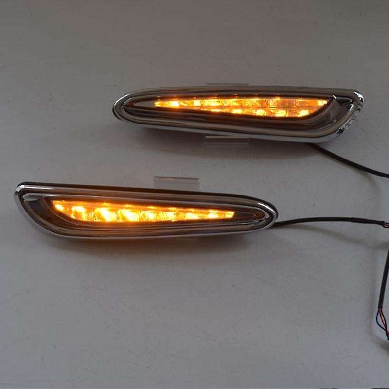 2Color Car Turn Signal Fog Lamp LED Daytime Running Light for 3 Axela DRL 2010-2013